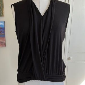 NWOT Black Amour Vert sleeveless top.